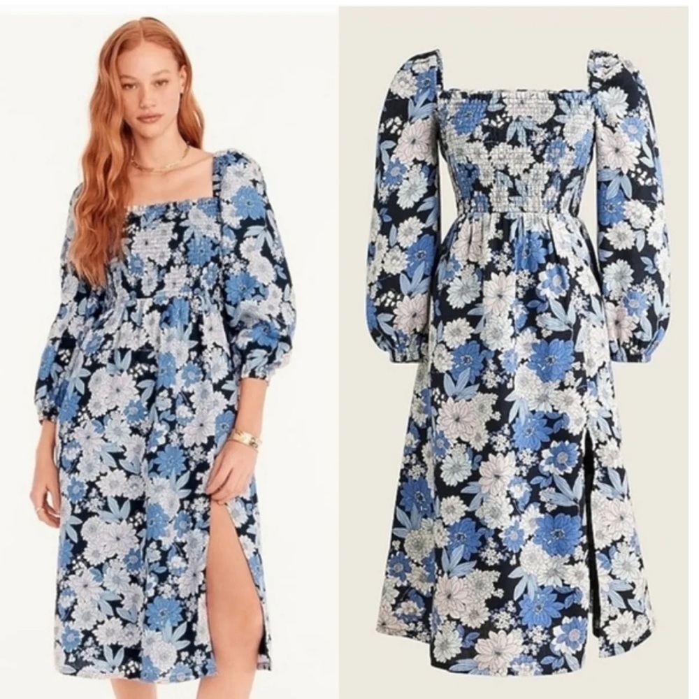 J.Crew Linen Daydream Dress with tags